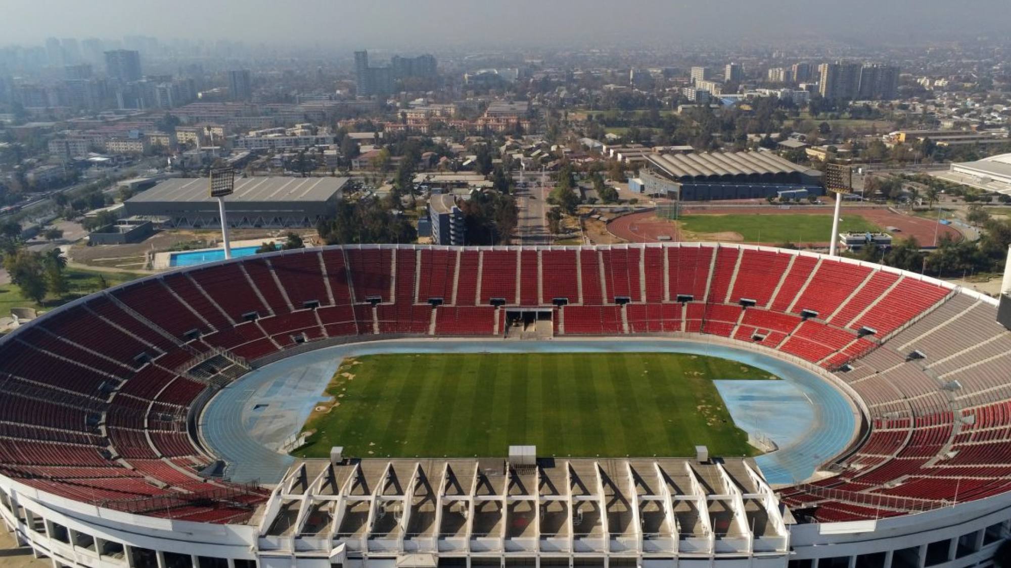 Estadio Nacional, Ministerio de Bienes Nacionales