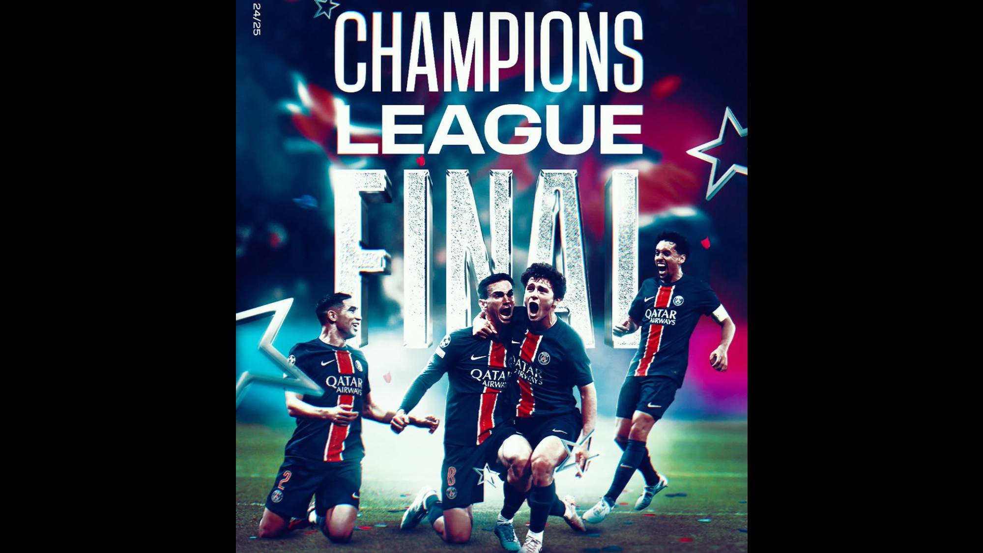 PSG a la final, instagram @psg