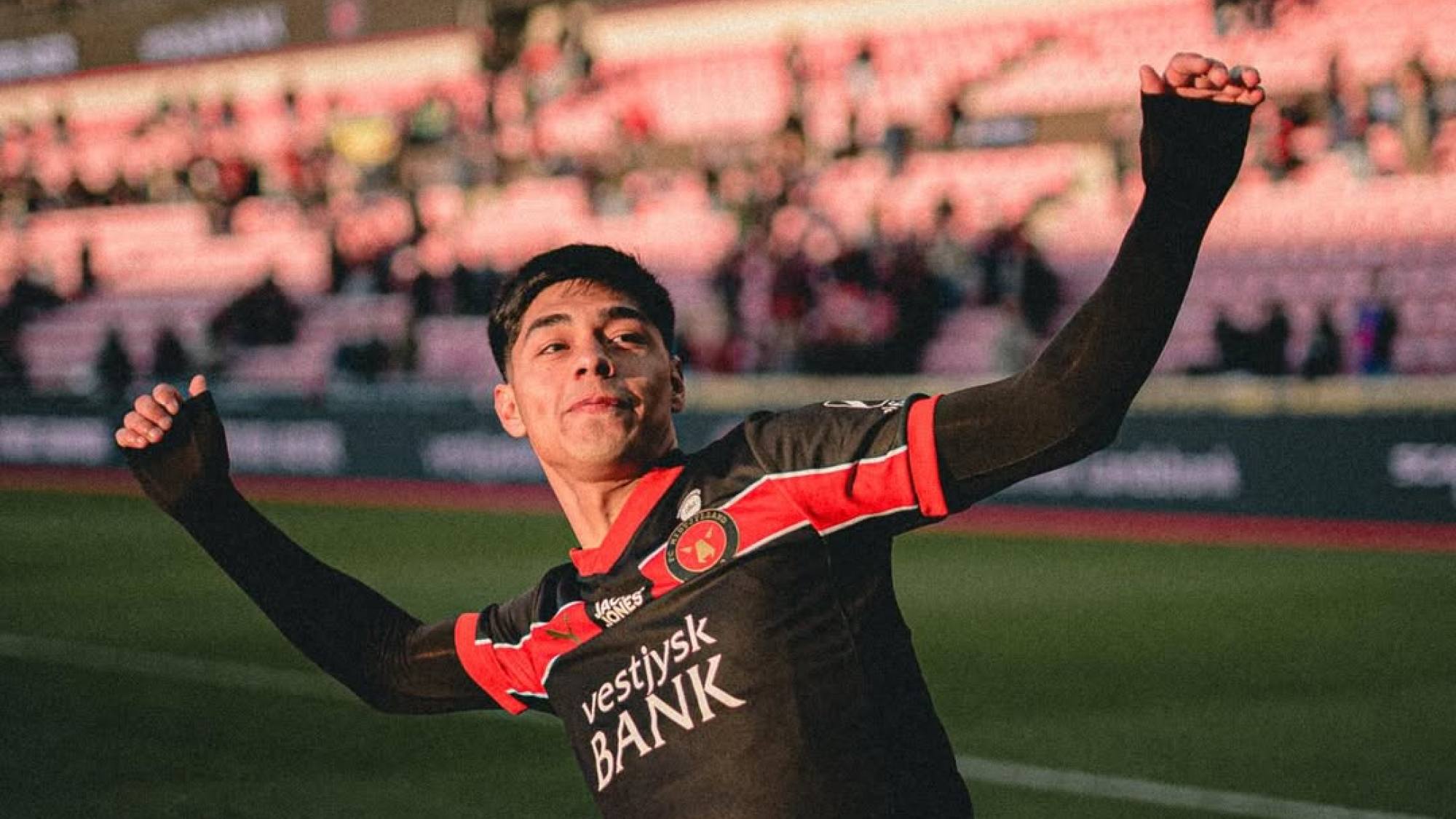 Darío Osorio, instagram @fcmidtjylland