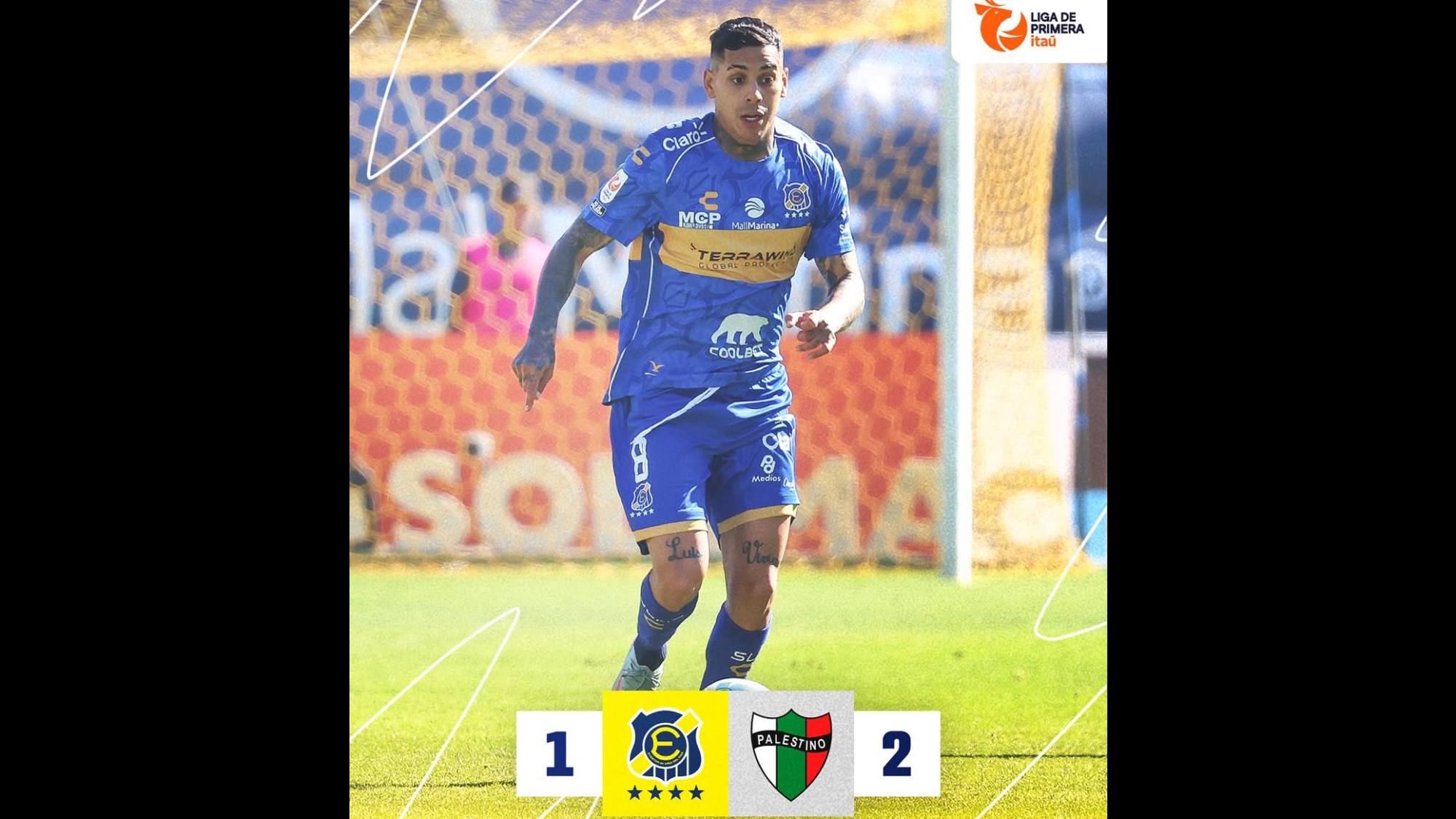 Everton vs Palestino, instagram @evertonvina