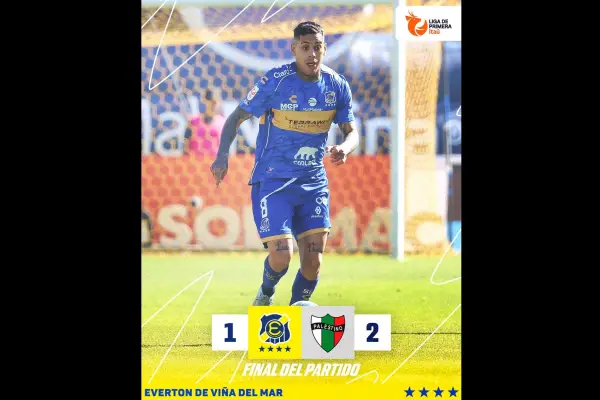 Everton vs Palestino ,instagram @evertonvina