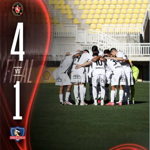 Cae nuevamente Colo Colo ,instagram @colocolooficial