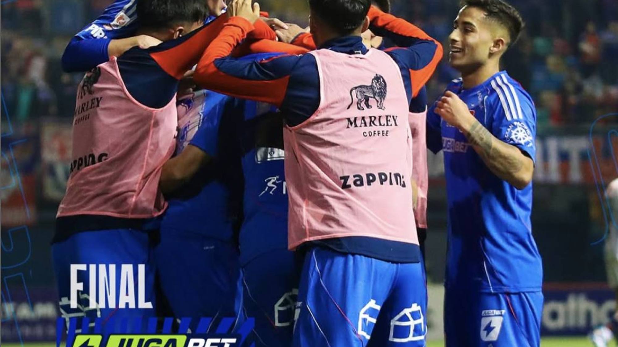 Final del partido, instagram @udechileoficial
