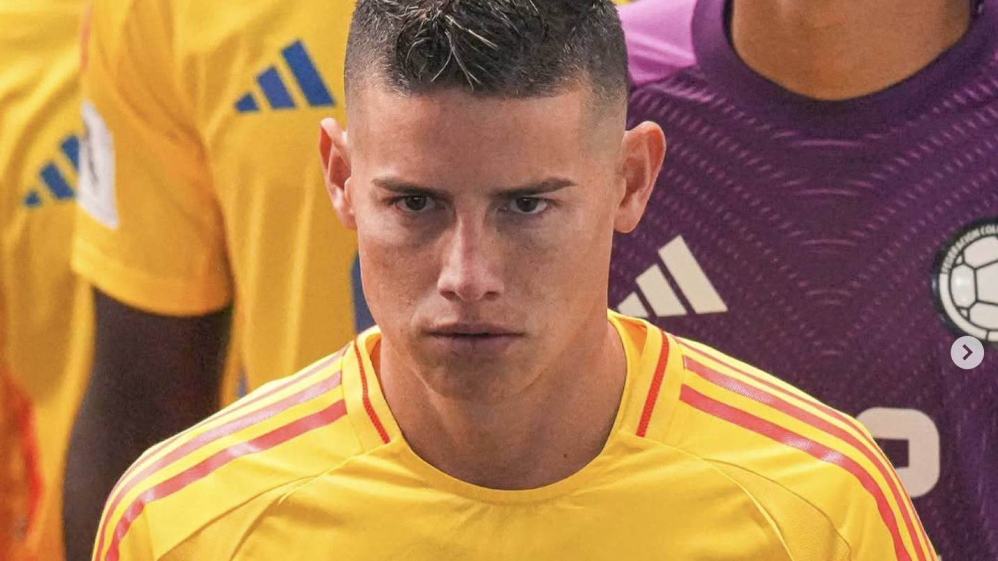James Rodríguez, instagram @jamesrodriguez10