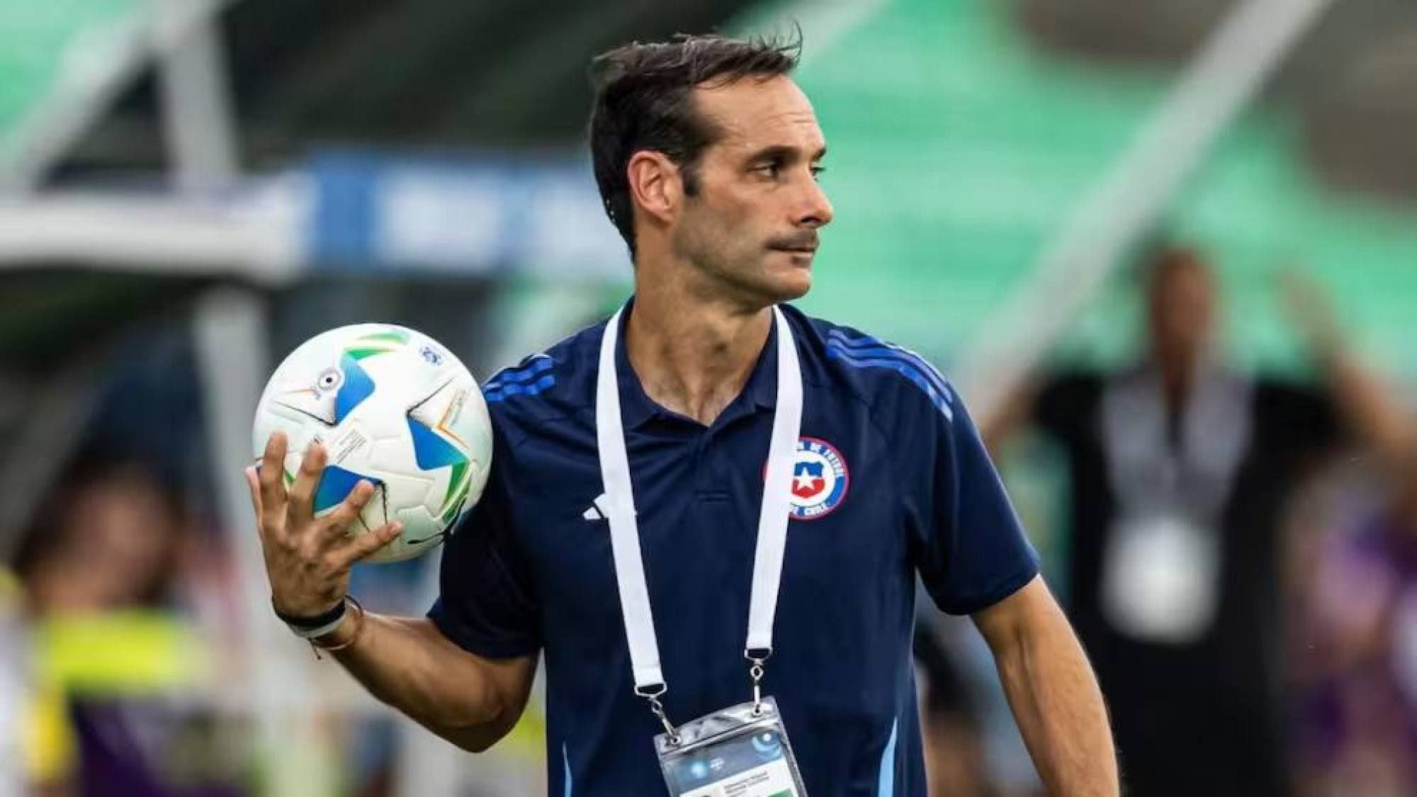 Sebastián Miranda, en la Selección Sub 17, instagram: @conmebol