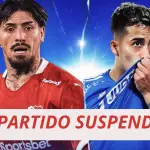 Partido suspendido ,instagram @sudamericana