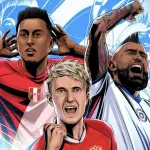 Chile vs Rusia y Perú ,instagram @teamrussia