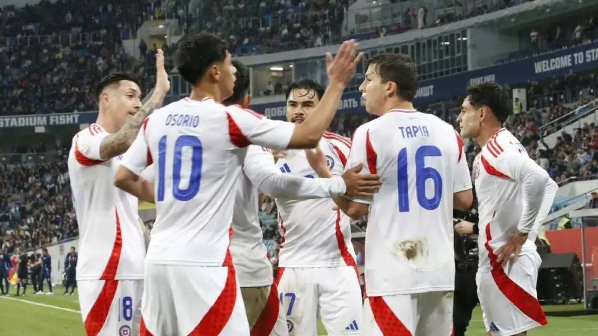 La Roja se impuso por 2-0 a Rusia, Red social X