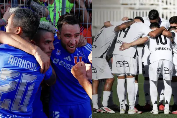 U. de chile vs Colo Colo ,Redes