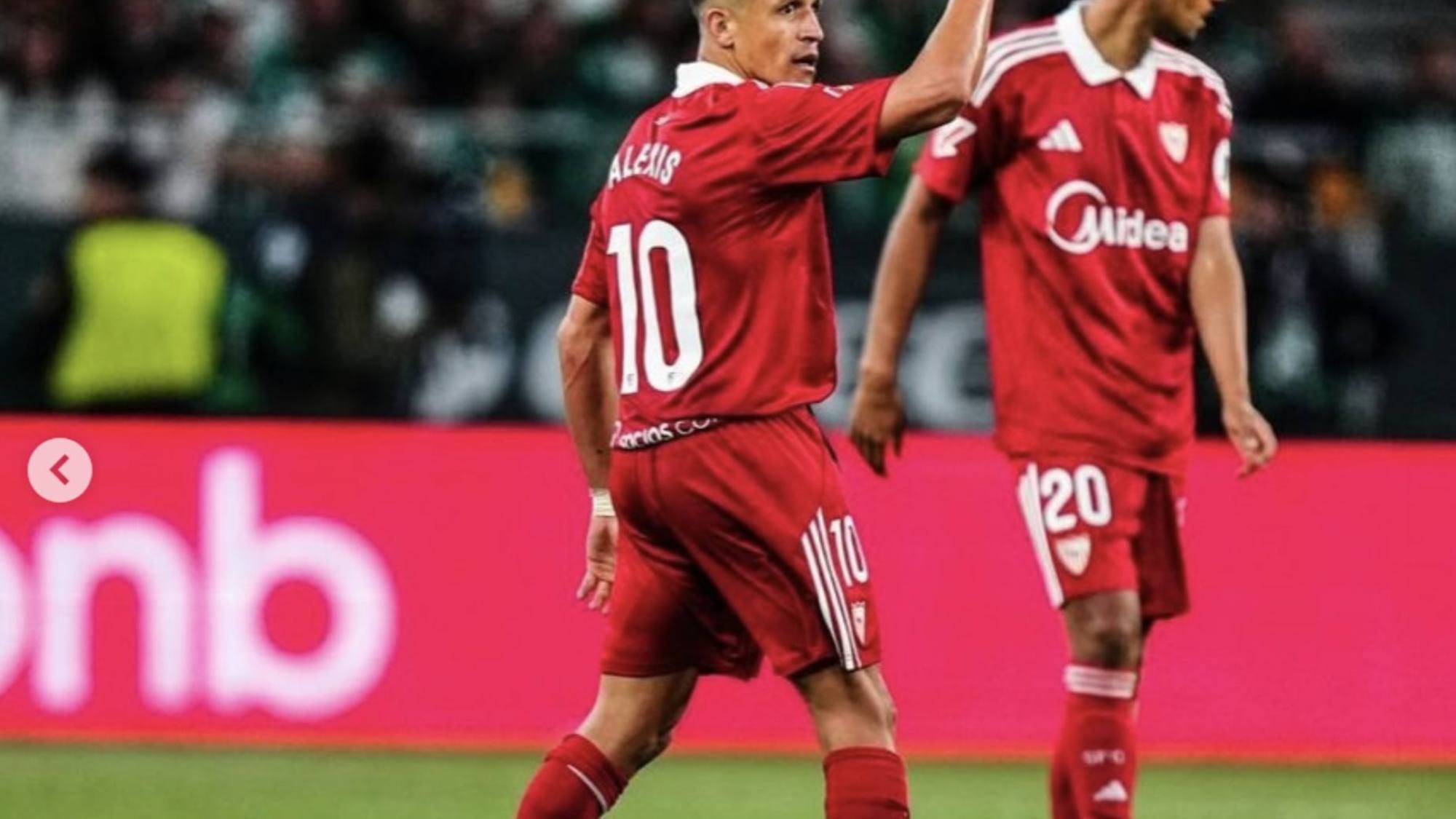 Alexis Sanchez, instagram @sevillafc