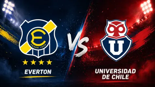 Everton vs U de Chile  ,IA