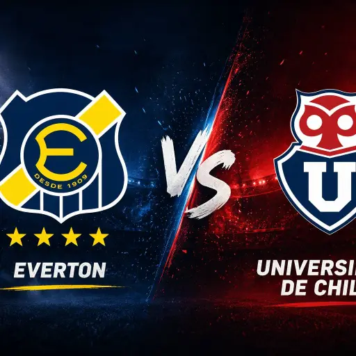 Everton vs U de Chile  ,IA