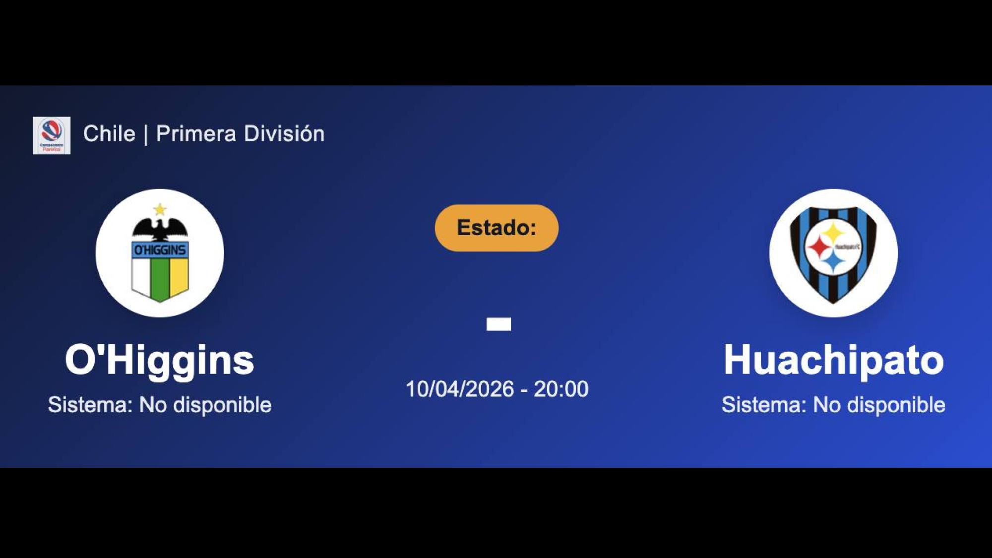 En vivo Ohiggins vs Huachipato, Pronostigol
