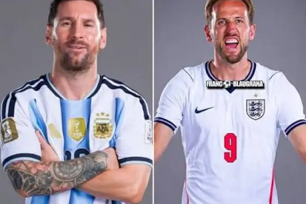 Argentina vs Inglaterra ,Internet
