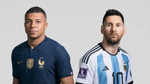 Mbappe y Messi ,Internet