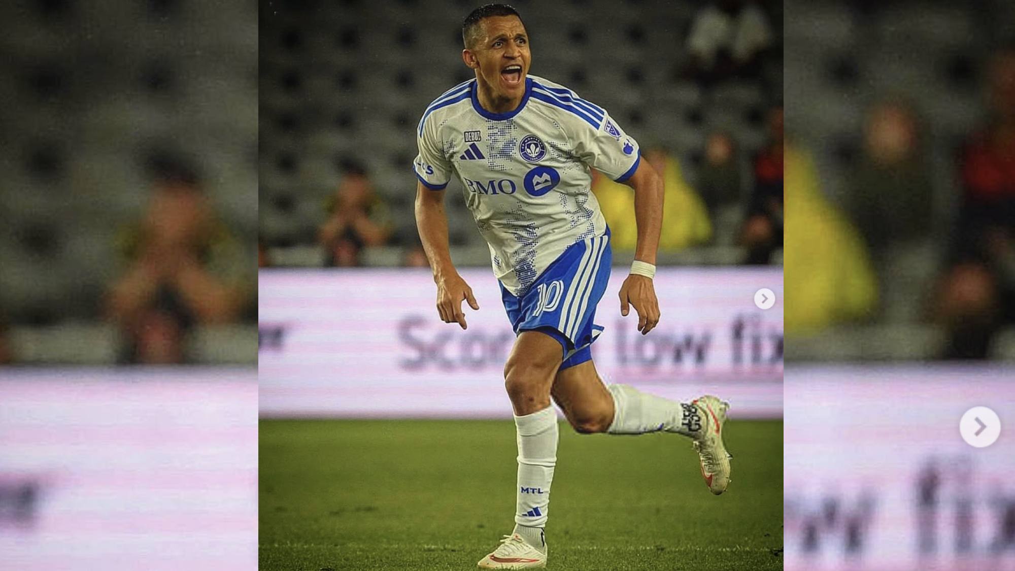 Alexis Sánchez CF Montreal, instagram @alexis_officia1